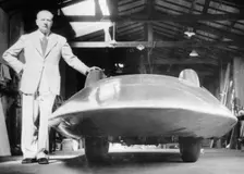 John Cobb with the Railton Special, 1938