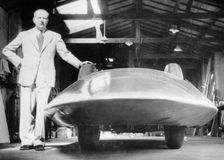 John Cobb with the Railton Special, 1938