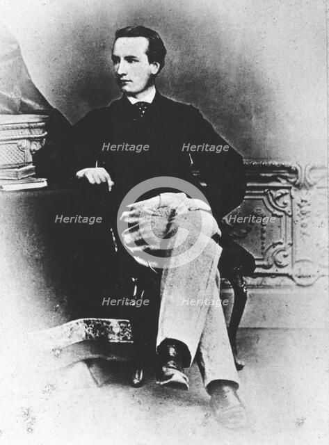 John Couch Adams (1819-92), English astronomer and mathematician, c1846. Artist: Unknown