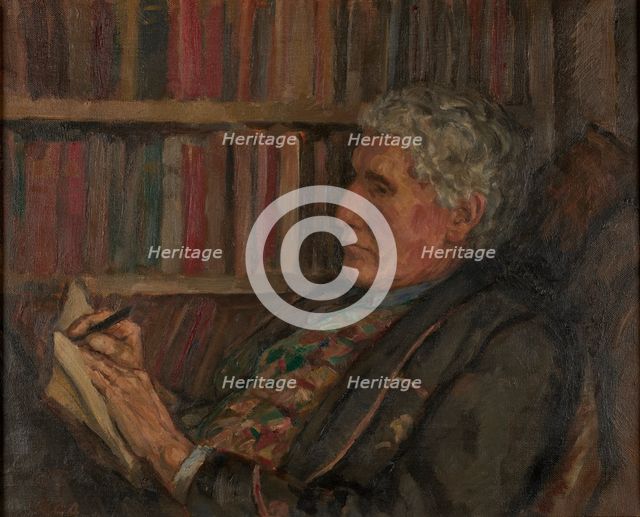John Cowper Powys, 1944. Creator: Gertrude Powys.