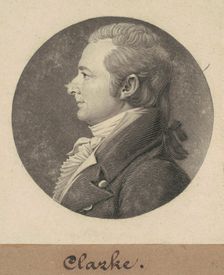John Clarke, 1808. Creator: Charles Balthazar Julien Févret de Saint-Mémin