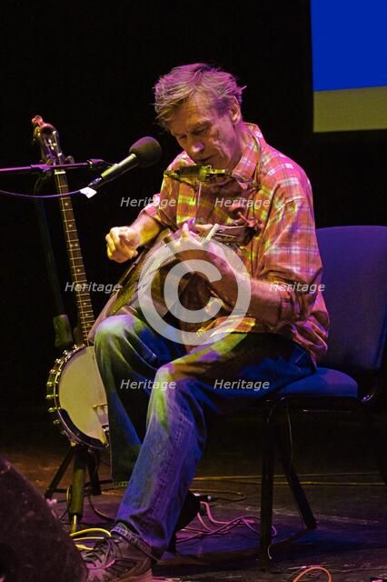 John Crampton, Crawley Blues Festival, Hawth Crawley, East Sussex, 2014. Artist: Brian O'Connor.
