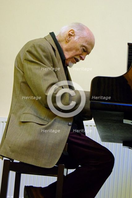 John Critchinson, NJA fundraising gig, Loughton Methodist Church, November 2, 2017. Artist: Brian O'Connor.
