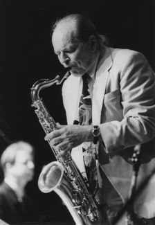 John Dankworth and the Dankworth Generation Band, Brecon, 1995. Creator: Brian Foskett