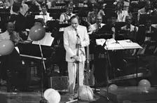 John Dankworth, Barbican, London, 1987. Creator: Brian O'Connor