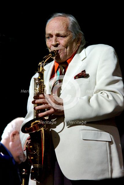 John Dankworth, Brecon Jazz Festival, Powys, Wales. Artist: Brian O'Connor