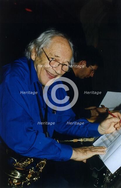 John Dankworth, Norwich, July 2007. Creator: Brian Foskett.
