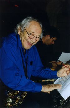John Dankworth, Norwich, July 2007. Creator: Brian Foskett
