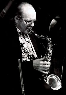 John Dankworth, Ronnie Scott's, London. Artist: Brian O'Connor