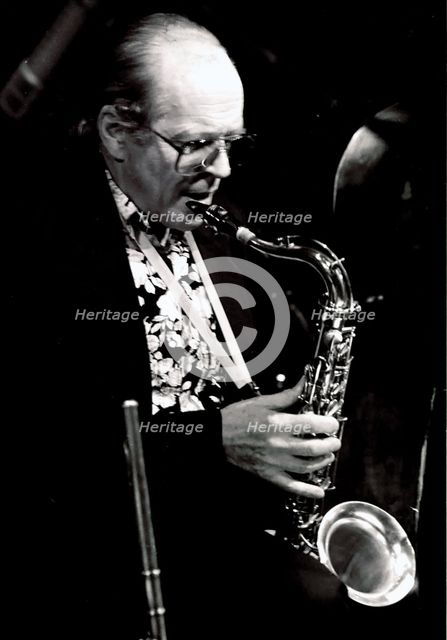 John Dankworth, Ronnie Scott's, London.  Artist: Brian O'Connor