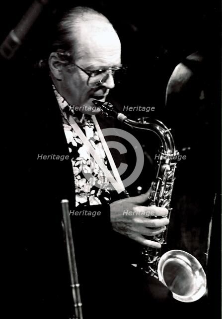 John Dankworth, Ronnie Scott's, London.  Artist: Brian O'Connor