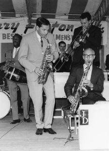 John Dankworth, Vic Ash, West Wickham, Kent, 1964. Creator: Brian Foskett