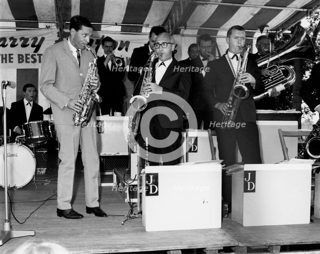 John Dankworth, Vic Ash and Art Ellefson, West Wickham, Kent, 1964. Creator: Brian Foskett.
