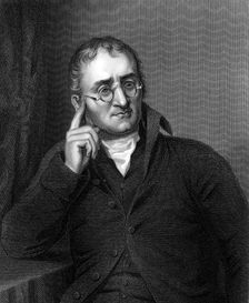 John Dalton, English chemist, c1860