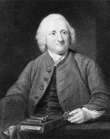 John Dollond, optician, c1750. Creator: Posselwhite