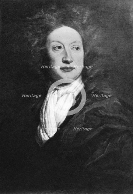 John Dryden, English poet, literary critic, and playwright, (19th century). Artist: Unknown