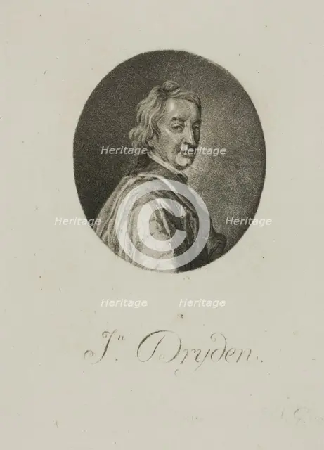 John Dryden, n.d. Creator: Jean-Baptiste de Grateloup.