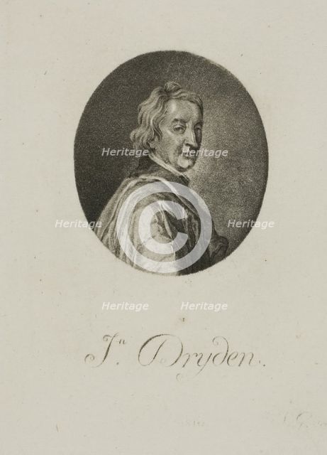 John Dryden, n.d. Creator: Jean-Baptiste de Grateloup.