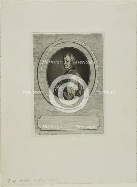 John Dryden, n.d. Creator: Jean-Baptiste de Grateloup.
