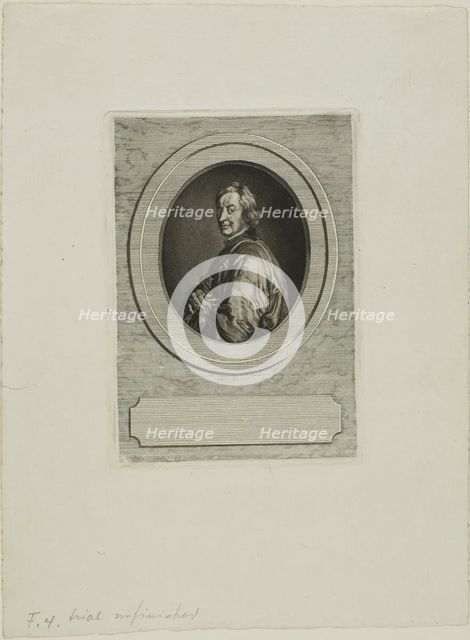 John Dryden, n.d. Creator: Jean-Baptiste de Grateloup.