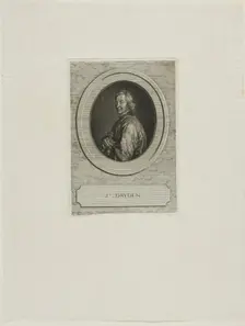 John Dryden, n.d. Creator: Jean-Baptiste de Grateloup