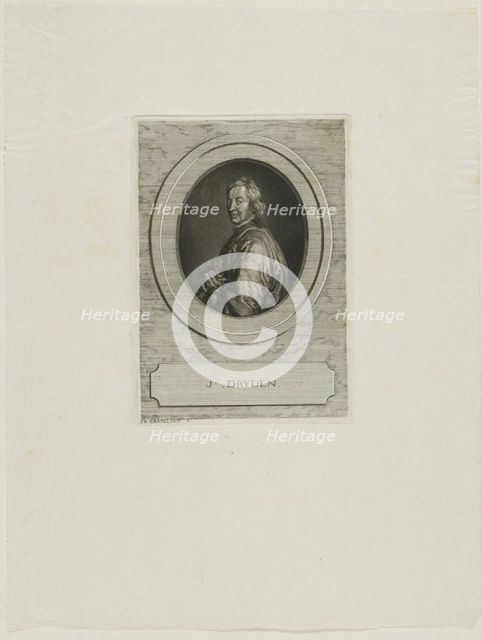 John Dryden, n.d. Creator: Jean-Baptiste de Grateloup.