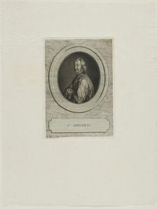 John Dryden, n.d. Creator: Jean-Baptiste de Grateloup