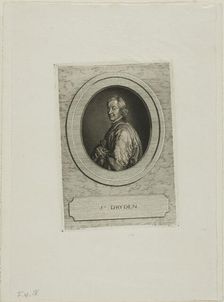 John Dryden, n.d. Creator: Jean-Baptiste de Grateloup