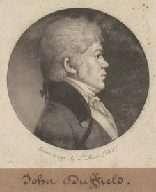 John Duffield, 1802. Creator: Charles Balthazar Julien Févret de Saint-Mémin