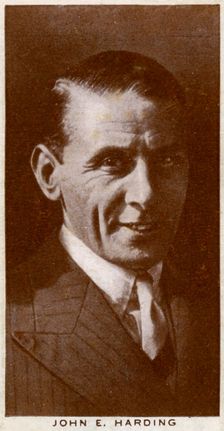 John E Harding, British boxing manager and match-maker, 1938