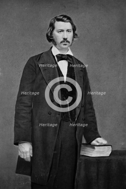 John Edward Bouligny of Louisiana, between 1855 and 1865. Creator: Unknown.