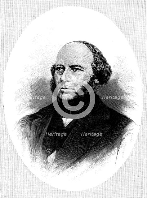 John Ericsson (1803-89), engineer. Artist: Unknown