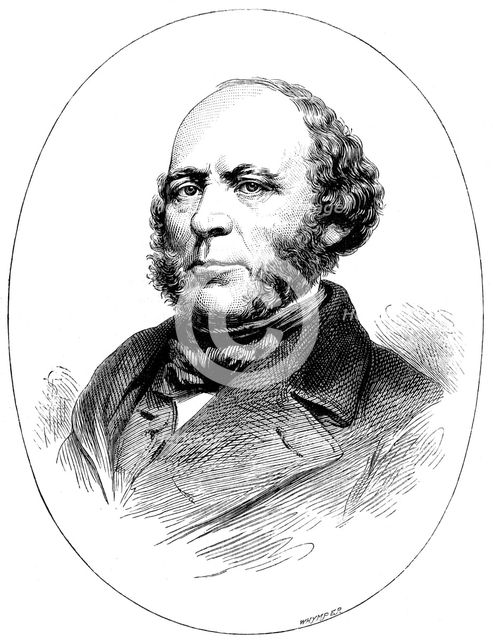 John Ericsson, Swedish-born American engineer and inventor, (c1880).Artist: Whymper