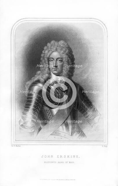 John Erskine, Earl of Mar, Scottish nobleman and leader of the Jacobites, (1870).Artist: R Page