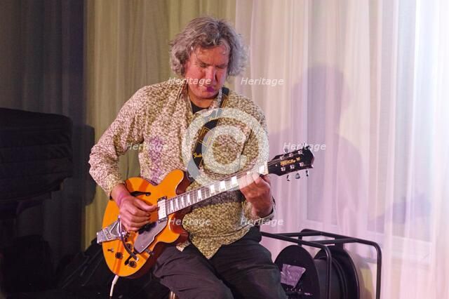 John Etheridge, Watermill Jazz Club, Dorking, Surrey, 28 May 2019. Creator: Brian O'Connor.