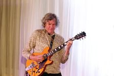 John Etheridge, Watermill Jazz Club, Dorking, Surrey, 28 May 2019. Creator: Brian O'Connor