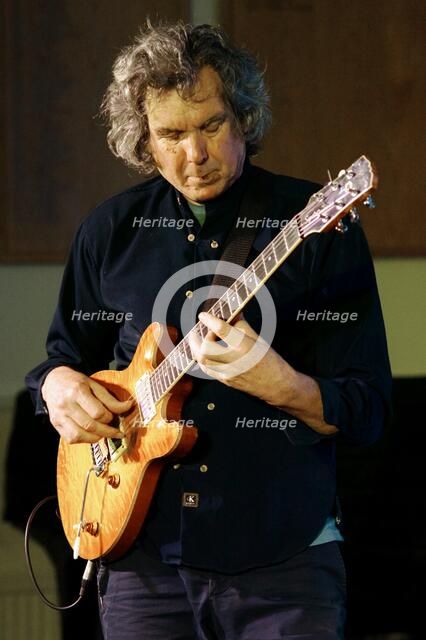 John Etheridge, Watermill Jazz Club, Dorking, Surrey, February 28, 2017. Artist: Brian O'Connor.