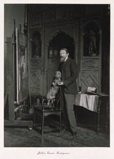 John Evan Hodgson, RA, c1889-1891. Creator: Ralph W Robinson