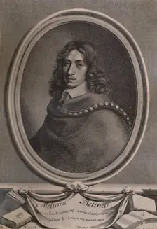 John Evelyn, English writer, gardener and diarist, c1650 (1894). Artist: Robert Nanteuil