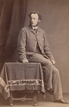 [John Everett Millais], 1860s. Creator: John & Charles Watkins