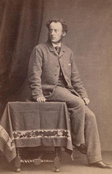 [John Everett Millais], 1860s. Creator: John & Charles Watkins