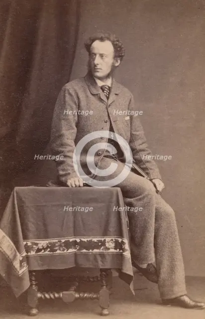 [John Everett Millais], 1860s. Creator: John & Charles Watkins.