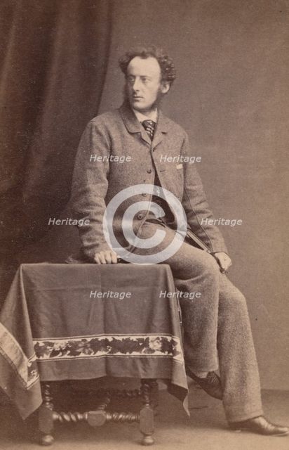 [John Everett Millais], 1860s. Creator: John & Charles Watkins.