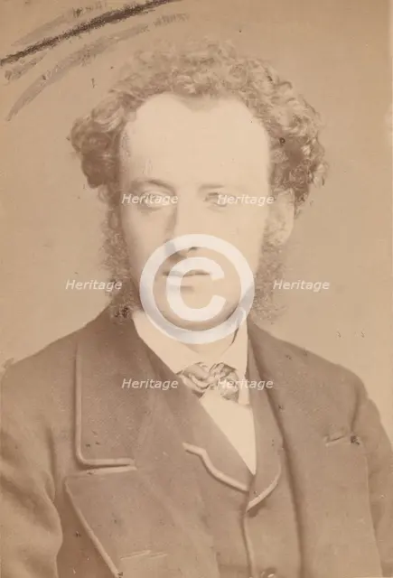 [John Everett Millais], 1860s. Creator: John & Charles Watkins.