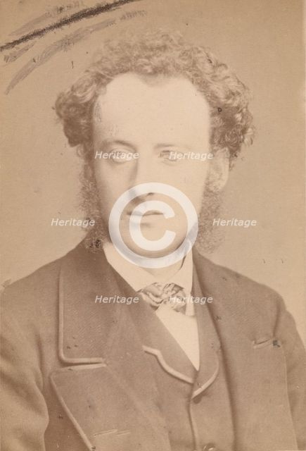 [John Everett Millais], 1860s. Creator: John & Charles Watkins.