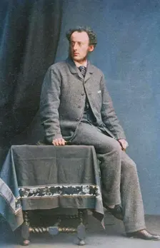 [John Everett Millais], 1860s. Creator: John & Charles Watkins
