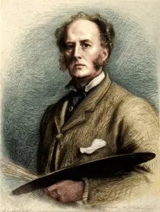 John Everett Millais, British artist, c1880-1882. Artist: Charles Waltner