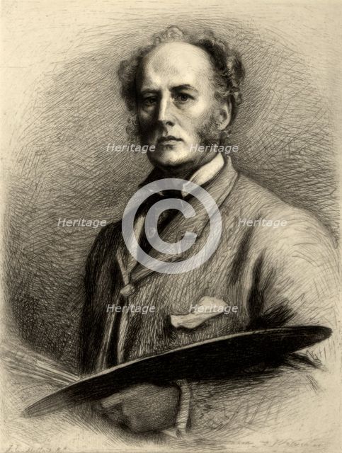 John Everett Millais, British artist, c1880-1882.Artist: Charles Waltner