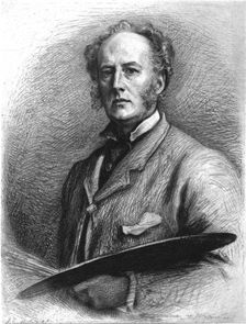 John Everett Millais, Esq., R.A. after himself c1880-83. Creator: Charles Waltner