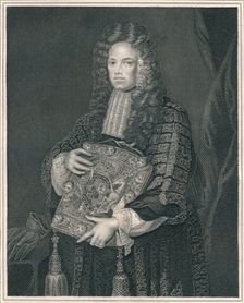 John, First Lord Somers c1700, (early-mid 19th century). Creator: WT Mote